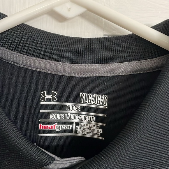 Under Armour Long Sleeve Polo Youth Large - Picture 2 of 6